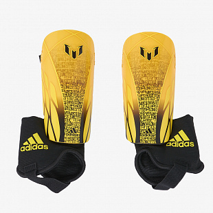 Щитки детские Adidas Messi SG MTC - Black / Yellow