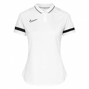 Женское поло Nike Polo Dri-FIT Academy 21 - White/Black
