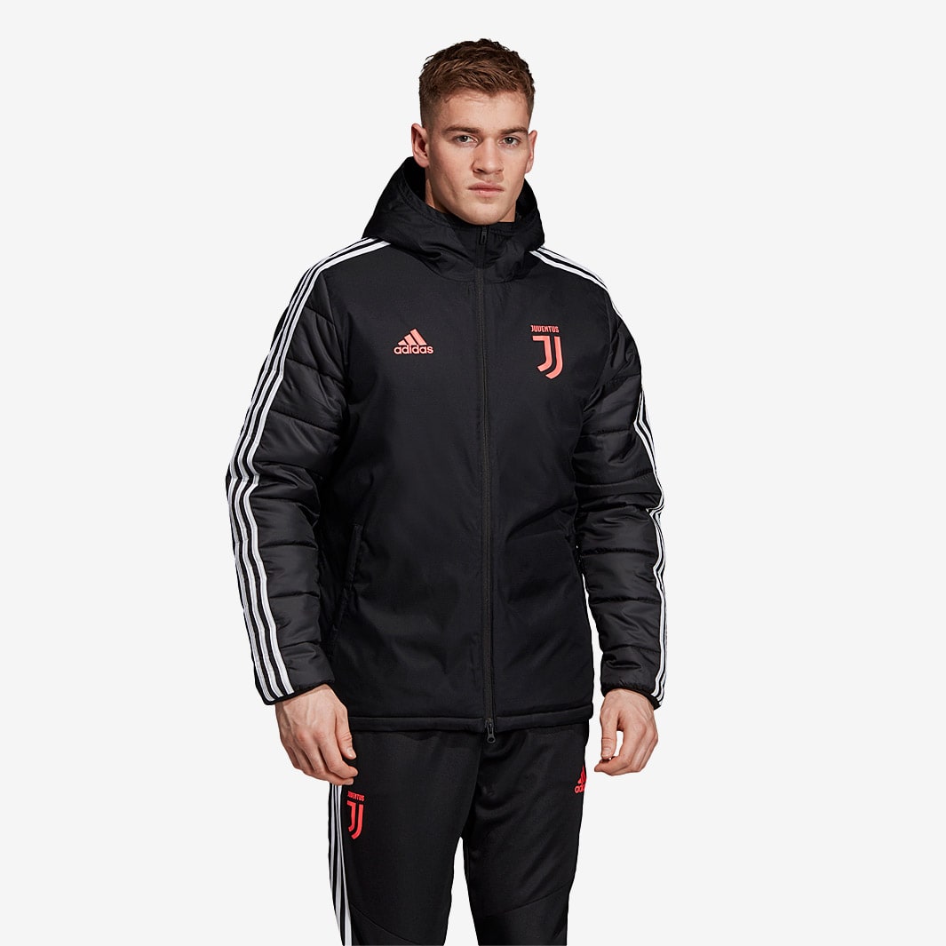 adidas Juventus 2019 20 Winter Jacket Black DX9140 Adidas