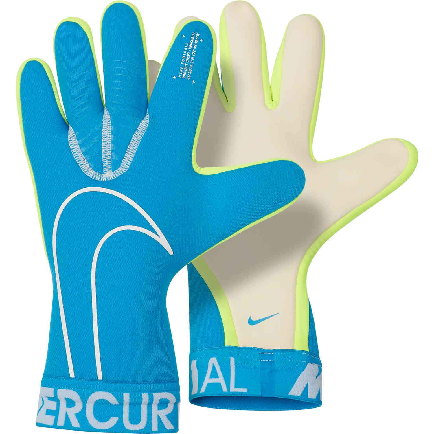 nike blue goalkeeper gloves