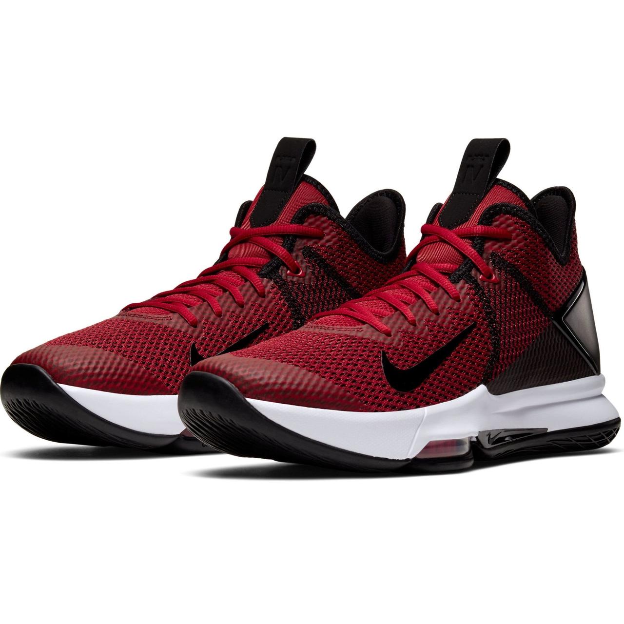 Nike LeBron Witness 4 Black University Red Gym Red