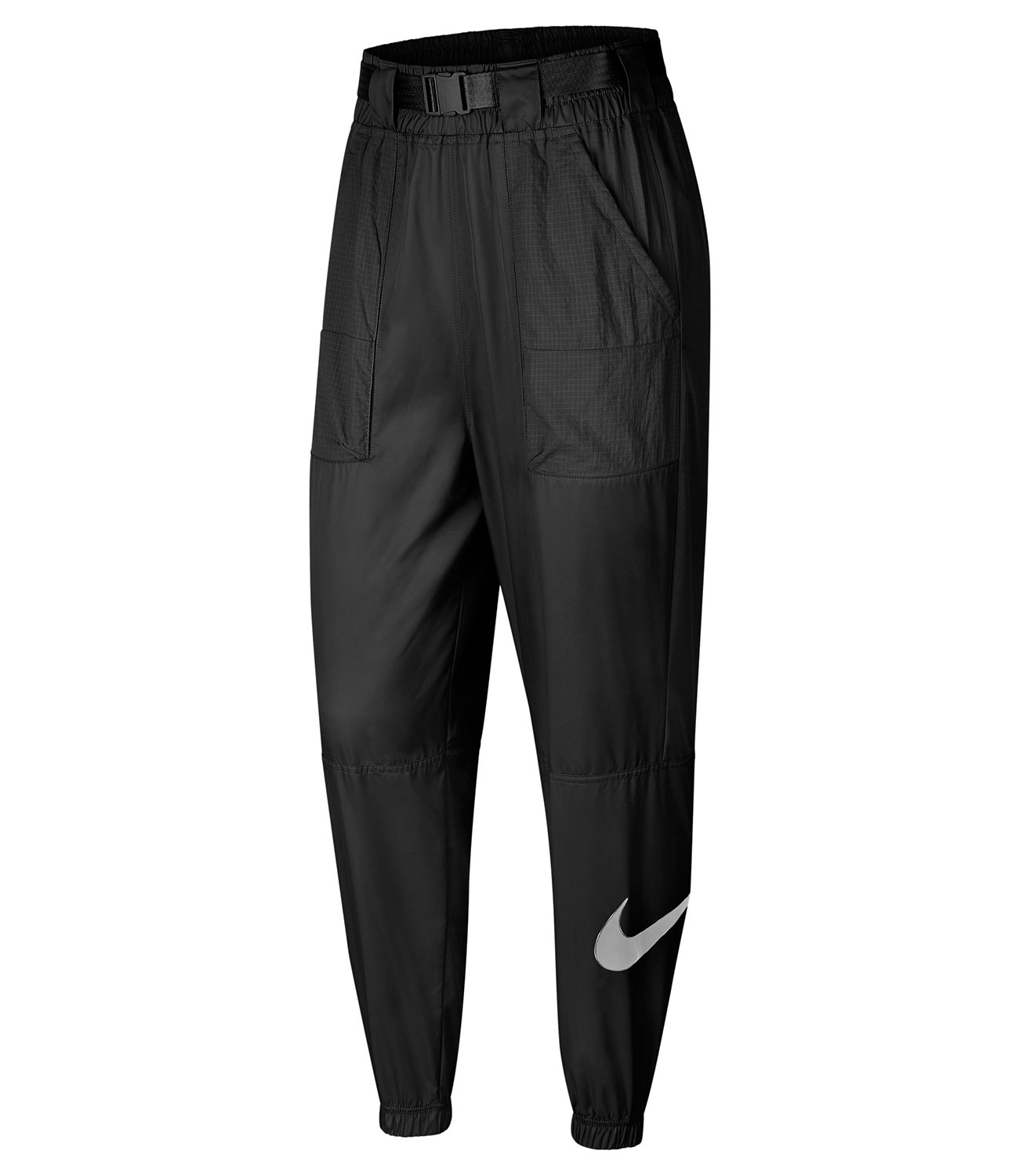 Nike Sportswear Swoosh Pants Woven Black CJ3776 010 Nike