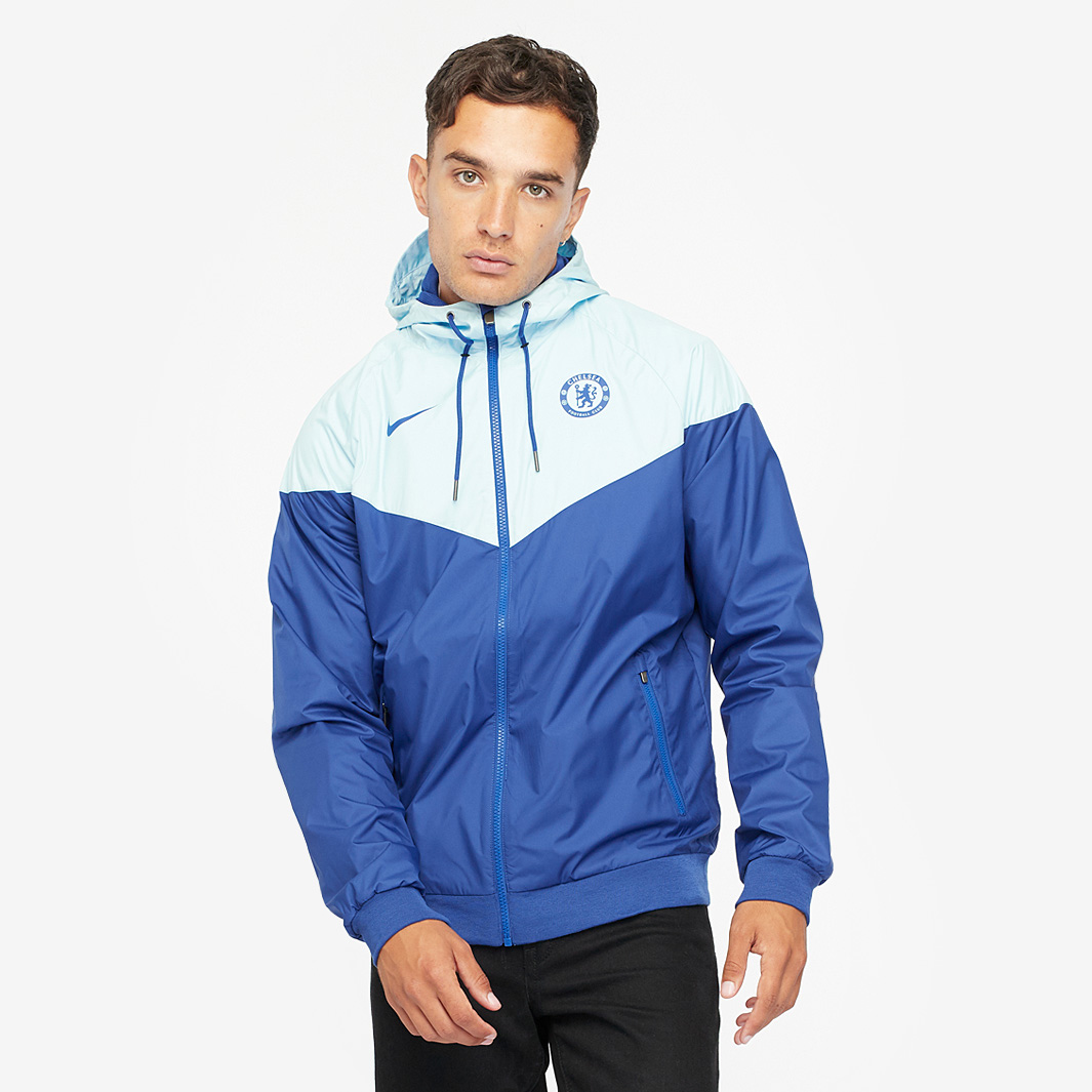 Nike Chelsea 20 21 Windrunner Woven Authentic Blue White CI9238 495 Nike