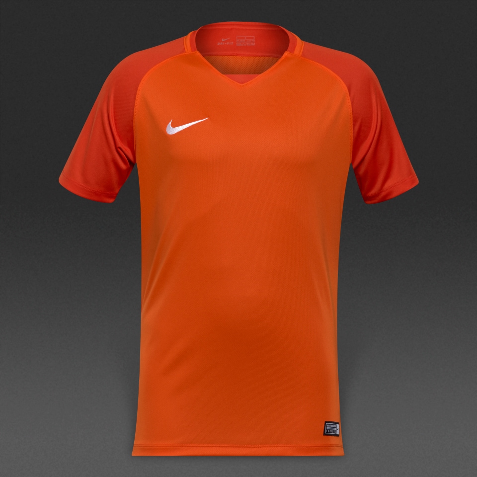 orange nike football shirt