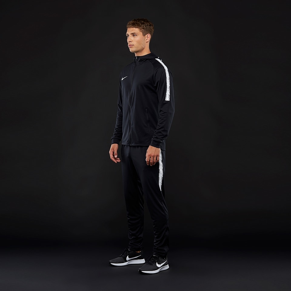 Nike Dry Squad Tracksuit HD K18 Black Black White White