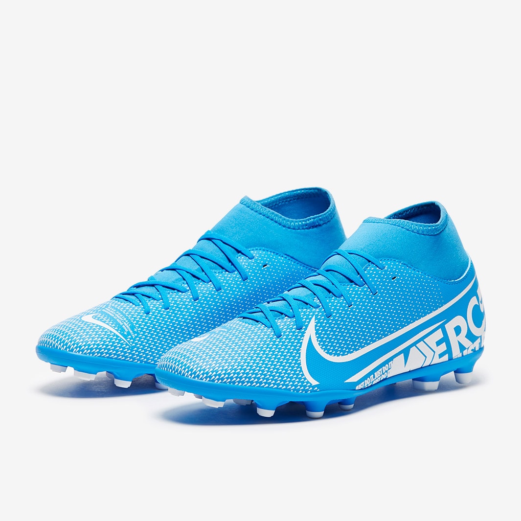 Nike Mercurial Superfly VII Club FG MG Blue Hero White Obsidian AT7949 414 Nike