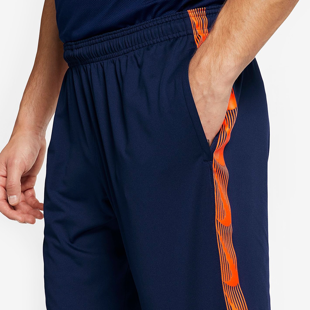 Nike Dry Squad Pant KP Blue Void Blue Void Total Orange