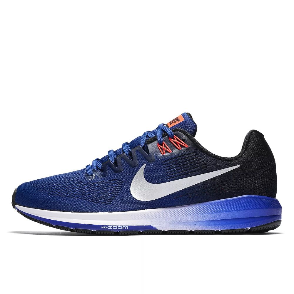 Nike zoom structure 21 blue on sale