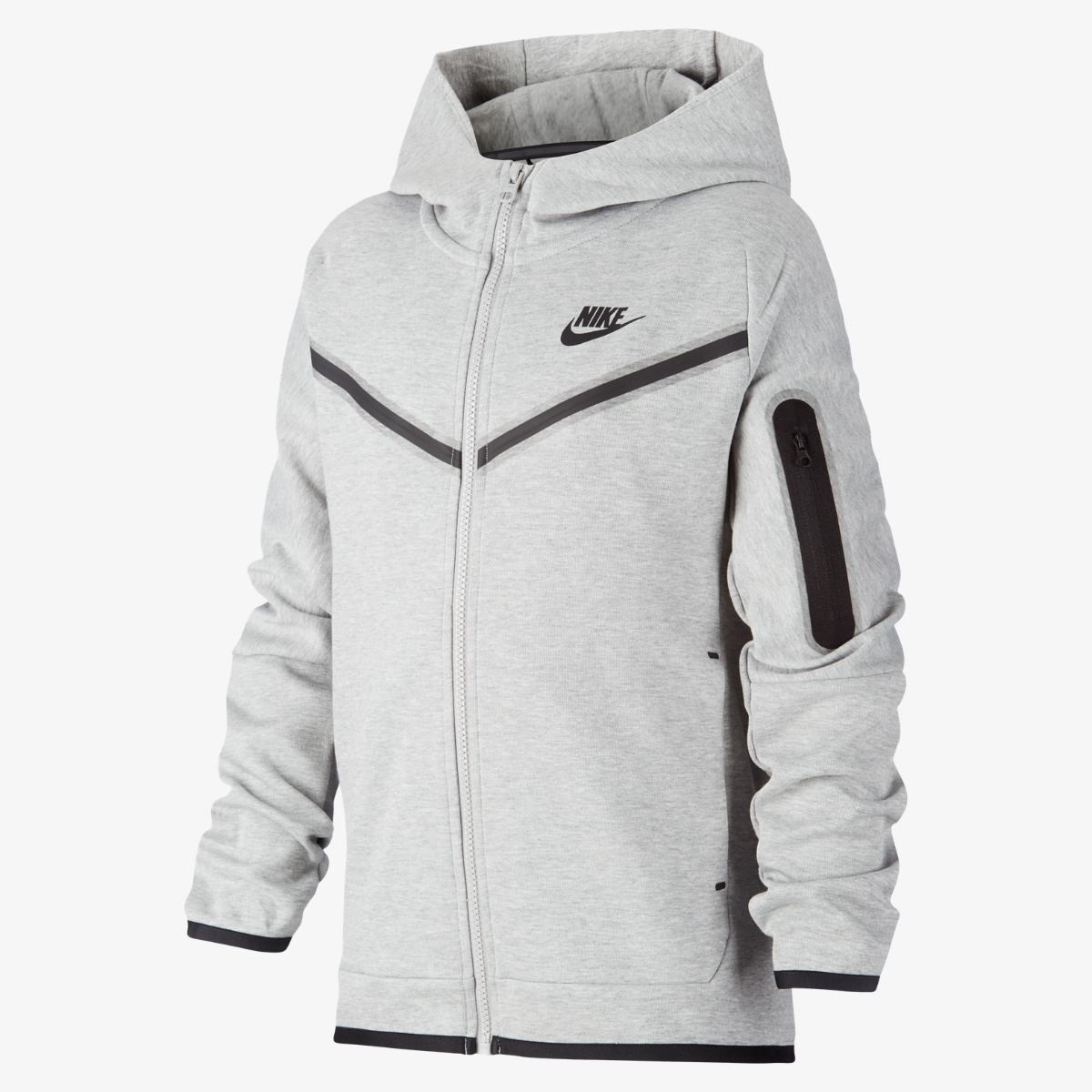 Nike tech fleece full zip hoodie junior sale