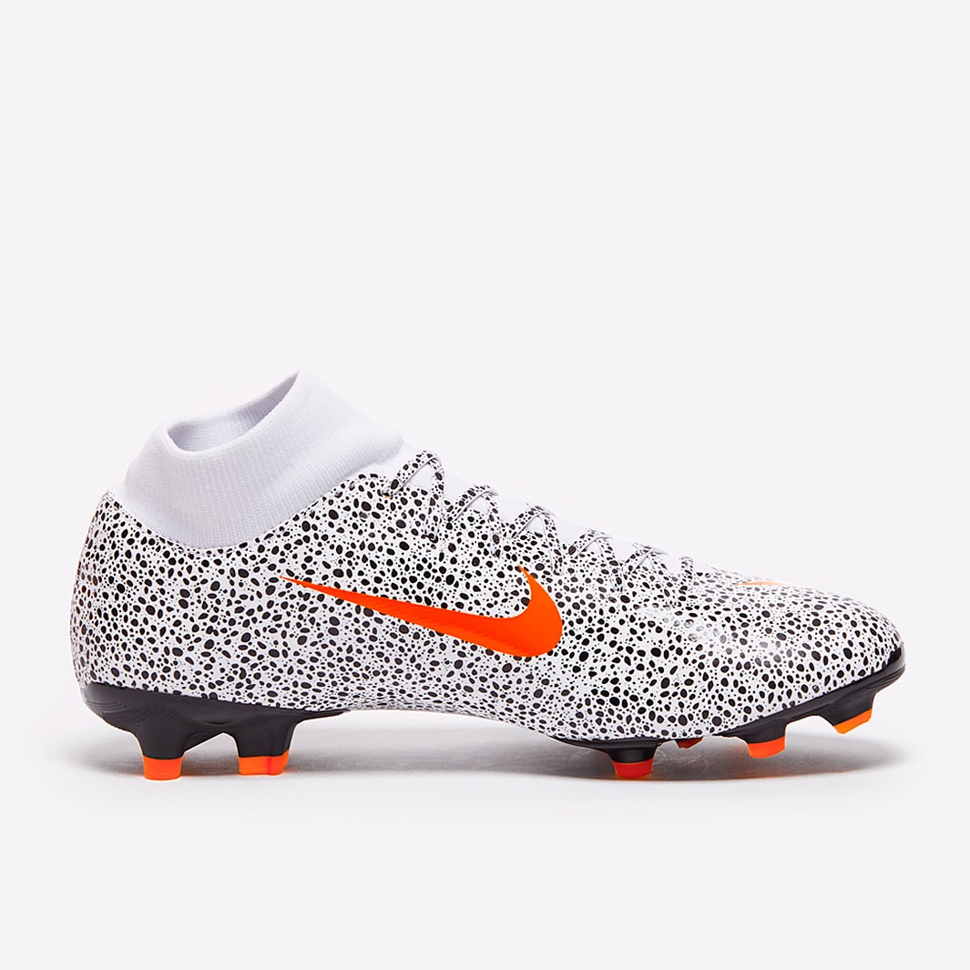 Nike Mercurial Superfly 7 Academy CR7 FG MG White Total Orange Black CZ5853 180 Nike