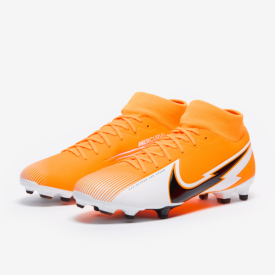 Nike Mercurial Superfly 7 Academy FG MG Orange White