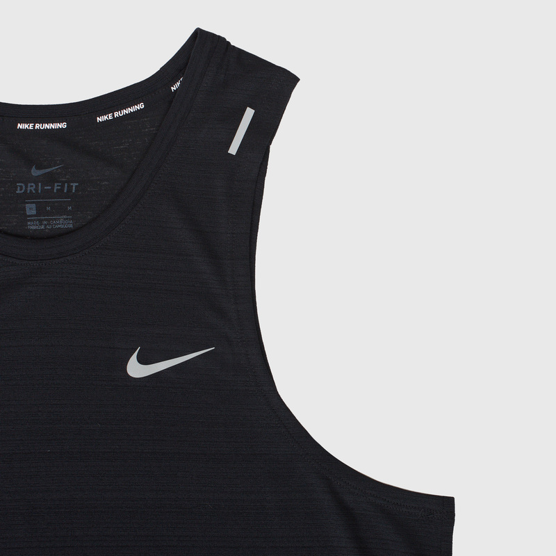 Nike Miler Tank Black White CU5982 010 Nike