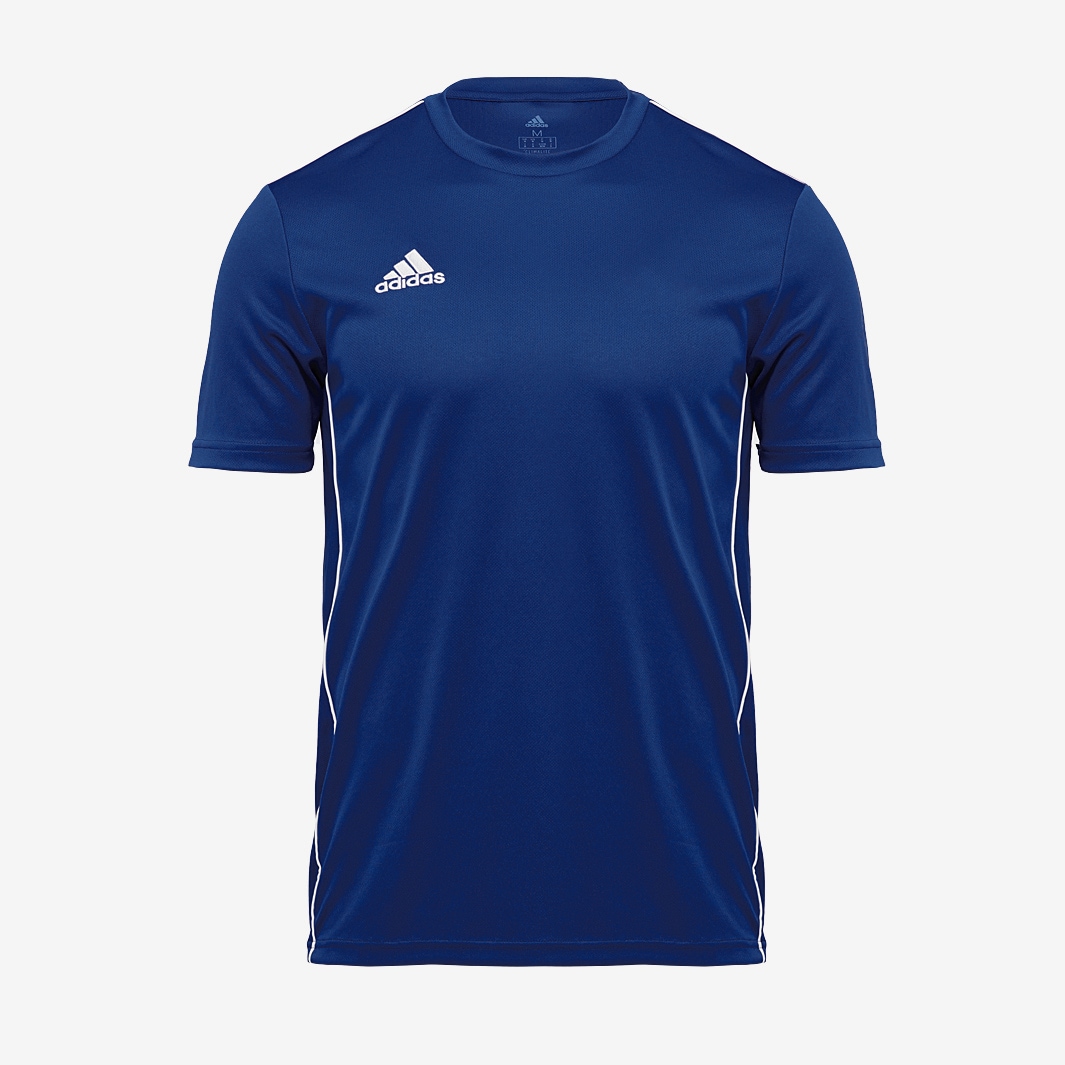 adidas Core 18 Training Jersey Dark Blue White CV3450 Adidas