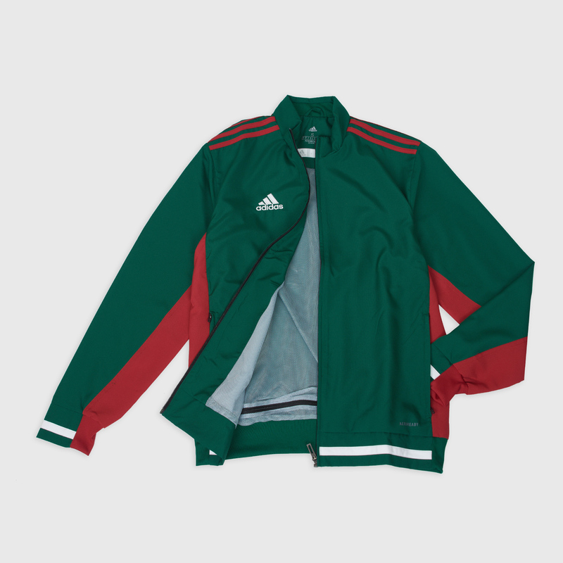 Олимпийка Adidas Mi Team 19 Track Suit - Green / Red DW6760 купить