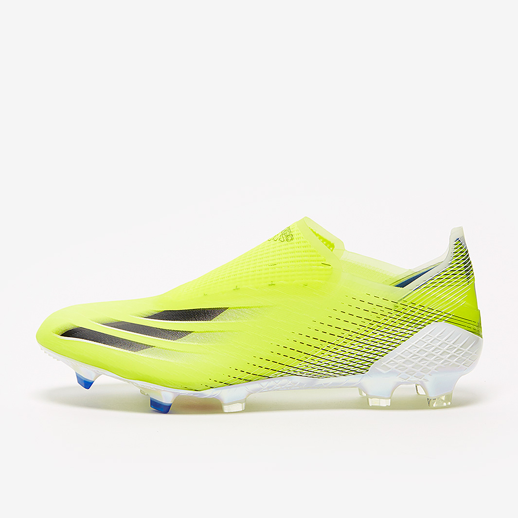 didas X Ghosted Firm Ground Cleats Yellow