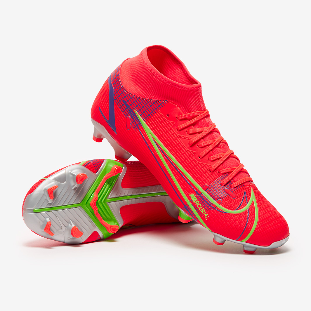 Nike Mercurial Superfly 8 Academy FG MG Bright Crimson Indigo Burst CV0843 600 Nike