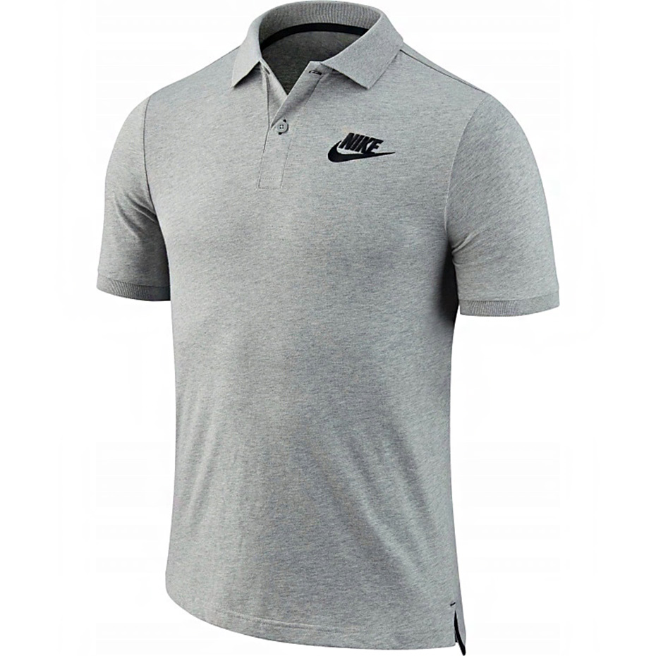 Grey nike clearance polo