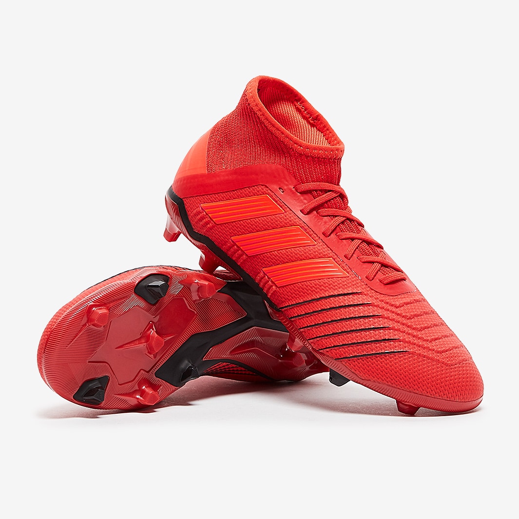 Adidas Predator 19.1 FG Active Red Solar Red Core Black CM8529 Adidas