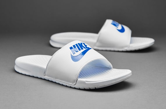 Nike Benassi JDI White blue 343880 102 Nike