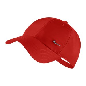 Nike metal swoosh cap red on sale