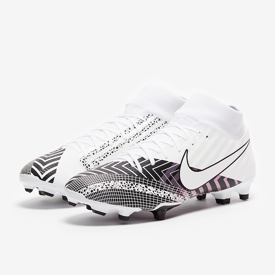 Mercurial superfly white black on sale