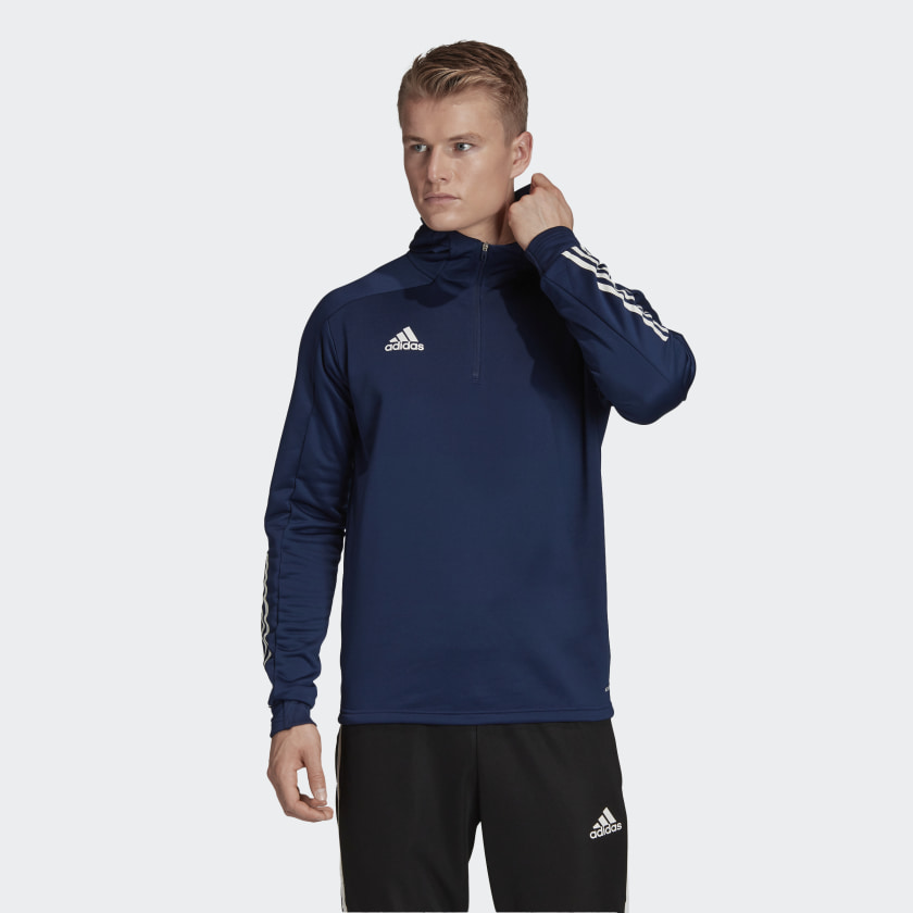 Adidas Condivo 20 Track Hoodie Team Navy White EK2961 Adidas