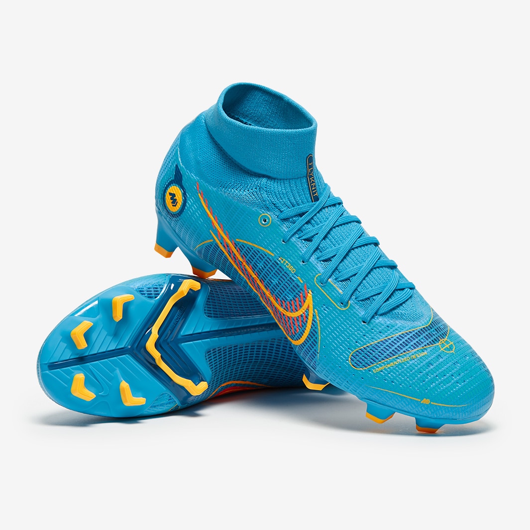 Nike mercurial superfly fg blue on sale