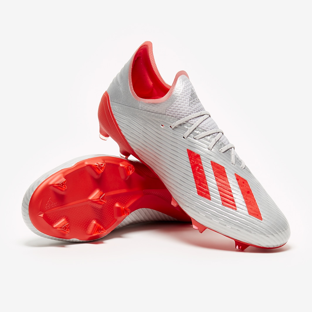 Купить бутсы adidas x 19.1 fg - silver metallic/hi-res red/white F35315 |  Adidas | онлайн - магазин Аякс•Спорт