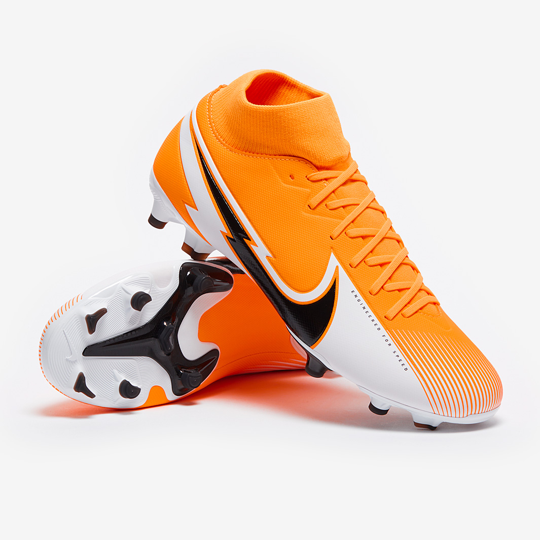 Nike Mercurial Superfly 7 Academy FG MG Orange White AT7946 801 Nike