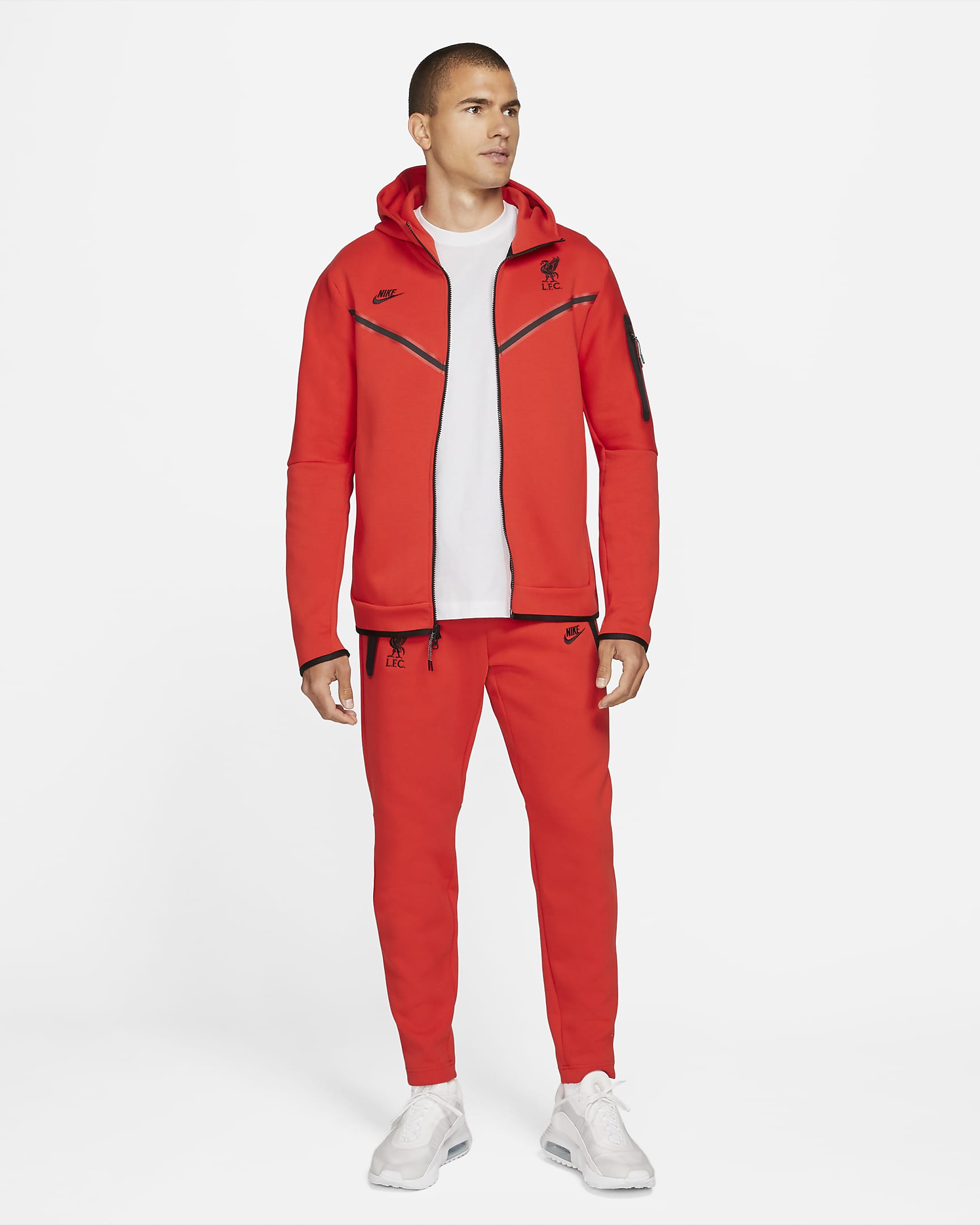 Nike liverpool fc tech hoodie sale