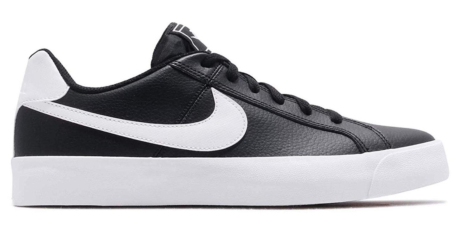 Nike court royale black and white on sale