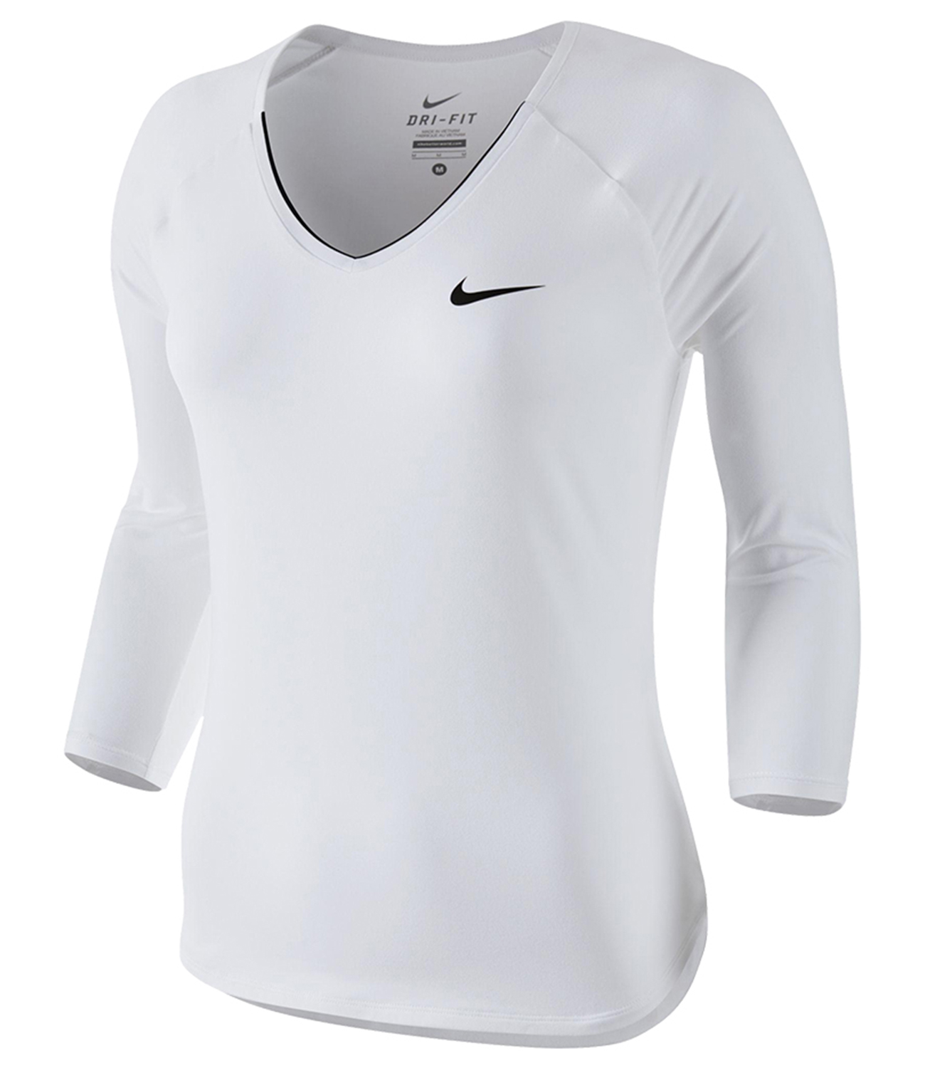 Лонгслив Nike Dri Fit белый