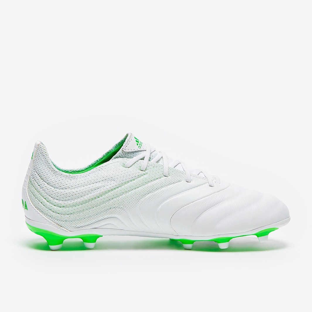 Adidas copa 19.1 store white and green