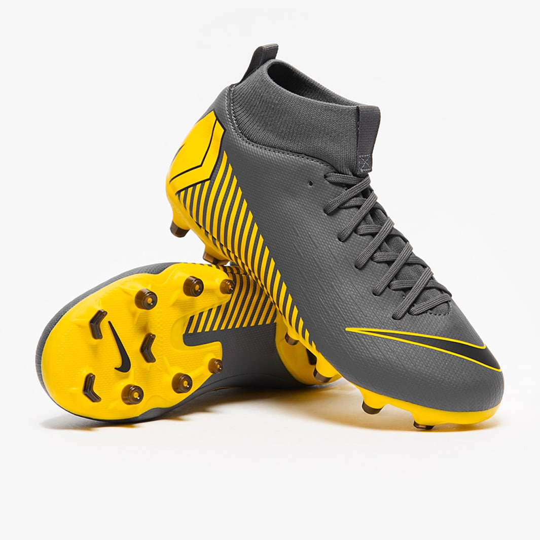 Nike Mercurial Superfly VI Academy FG MG Dark Grey Black AH7337 070 Nike