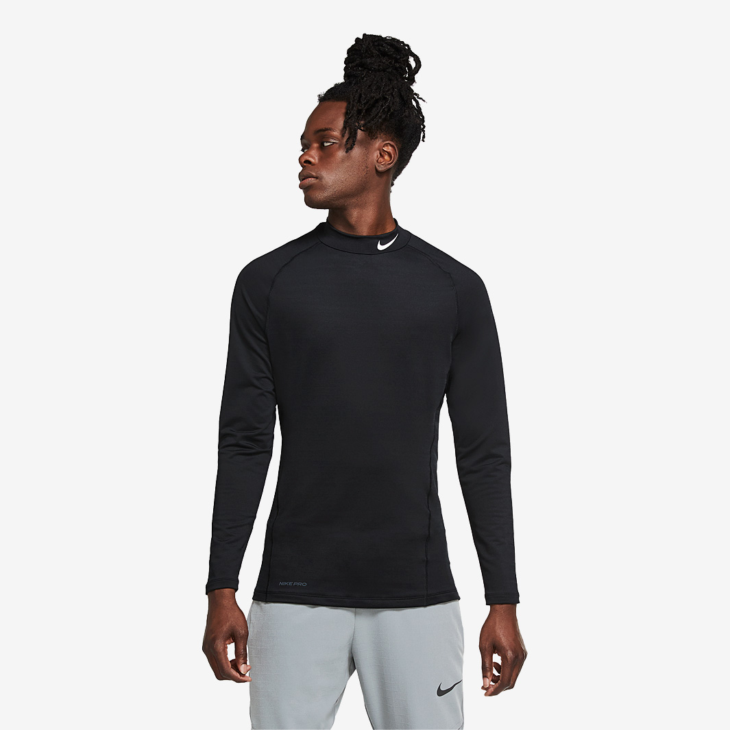 Белье Nike Pro Warm Long-Sleeve Top 