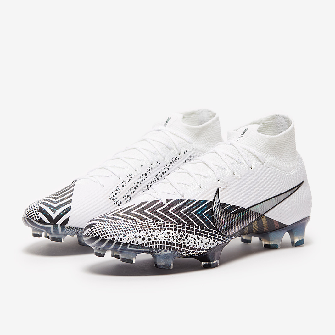 Mercurial superfly white black on sale