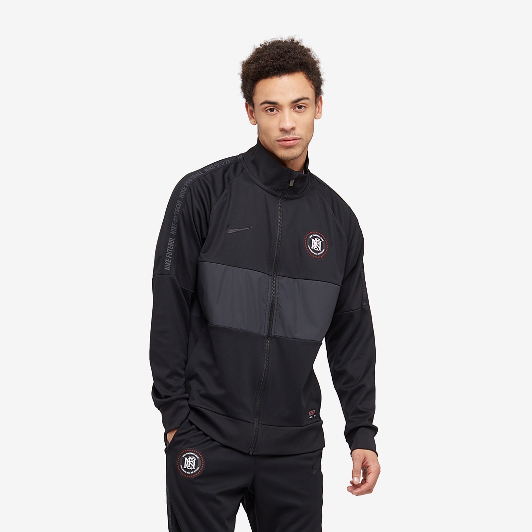 Nike FC Track Jacket Black Black Black AH9519 010 Nike