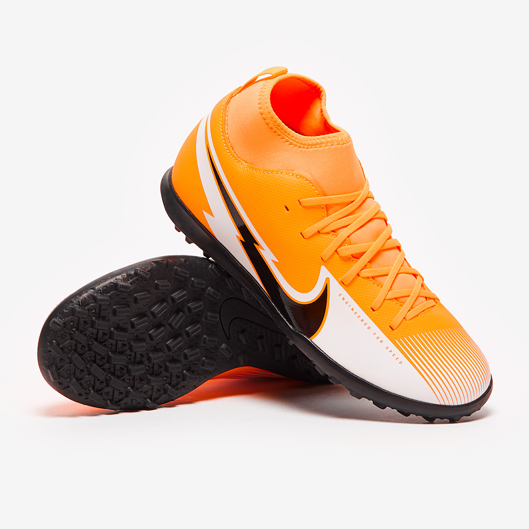 Nike mercurial white and orange online