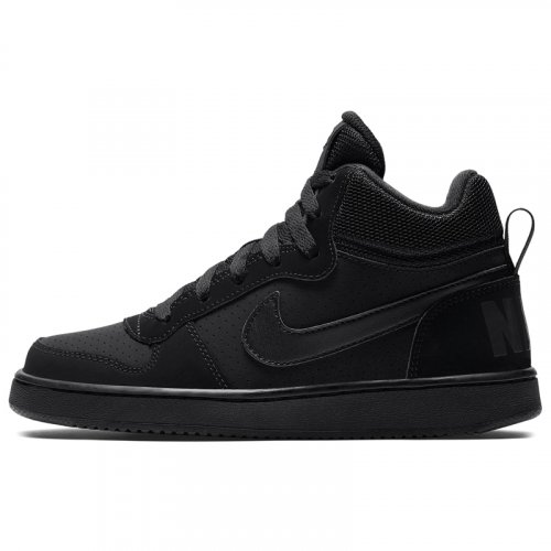 Nike Court Borough Mid Gs Black 839977 001 Nike