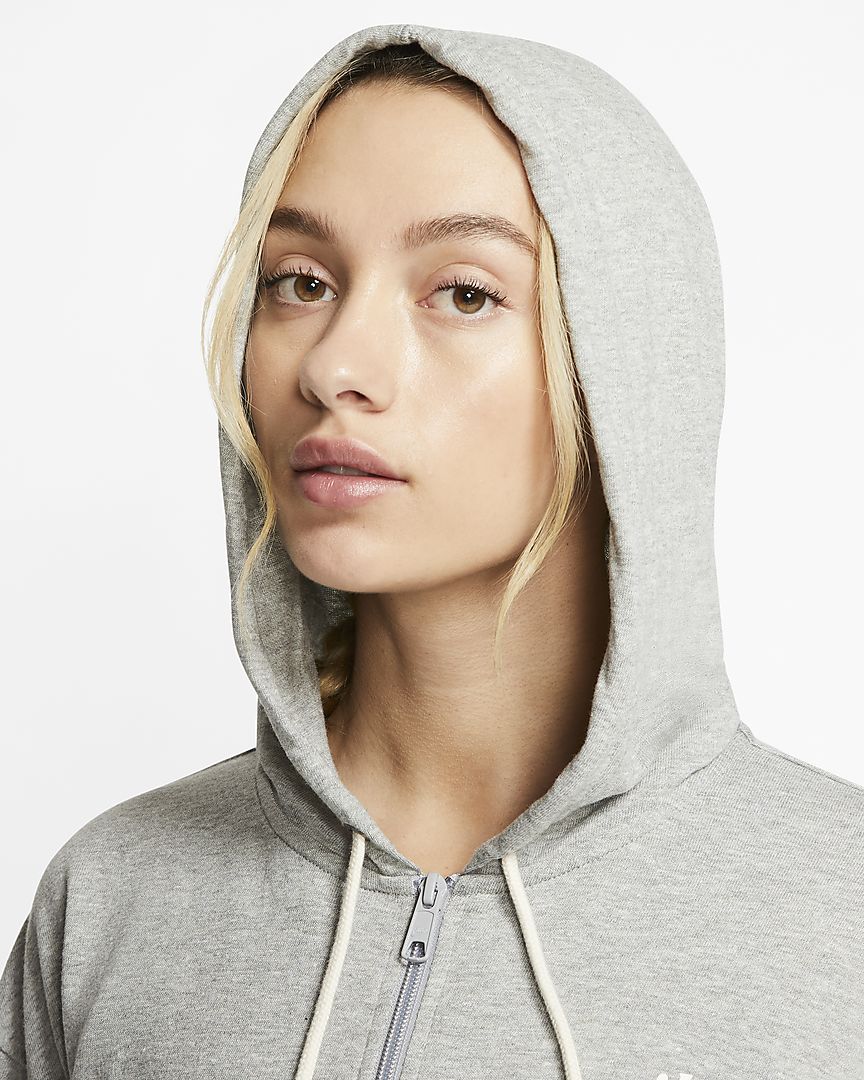 Nike women's gym vintage full zip hoodie sale