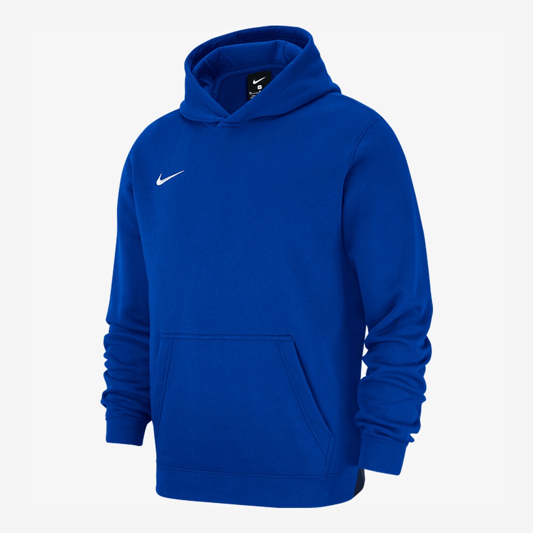 Blue nike fleece hoodie sale