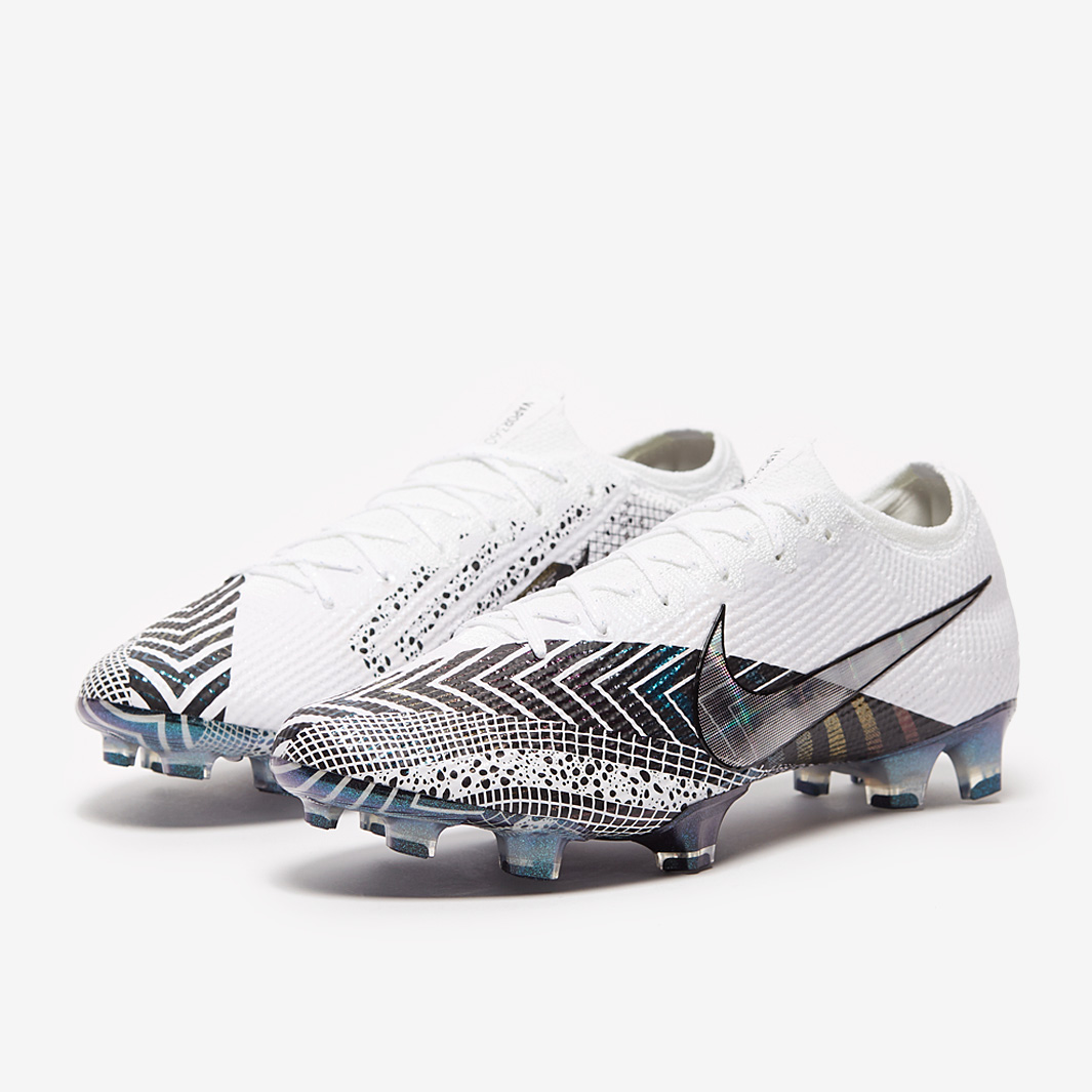 Nike black white mercurial on sale