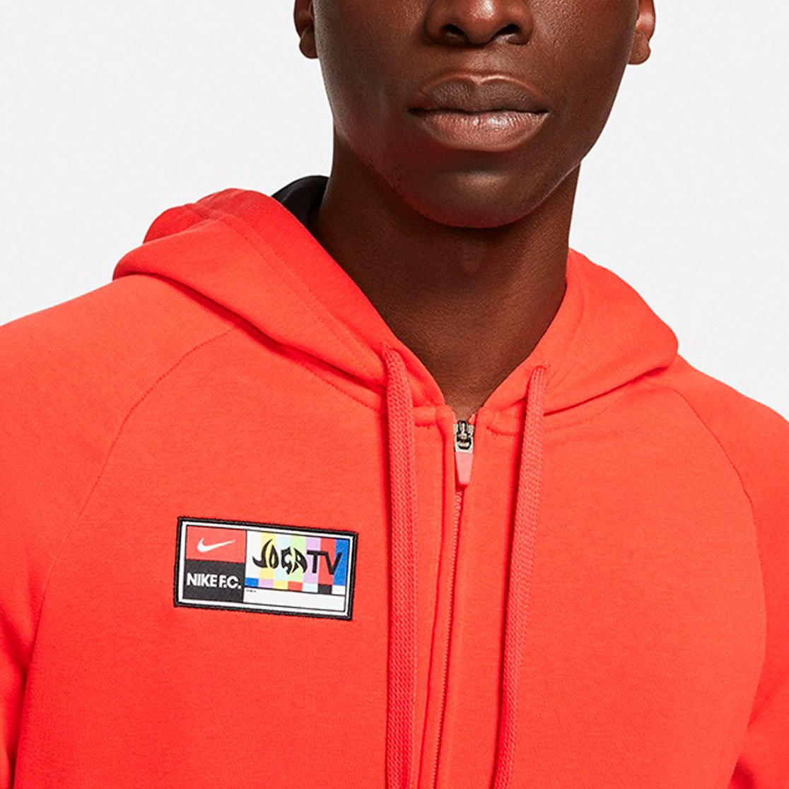 Nike nsw hoodie orange sale