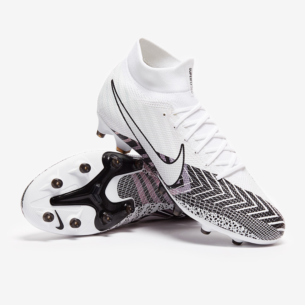 Nike Mercurial Superfly 7 Pro MDS AG PRo White Black BQ5482 110 Nike