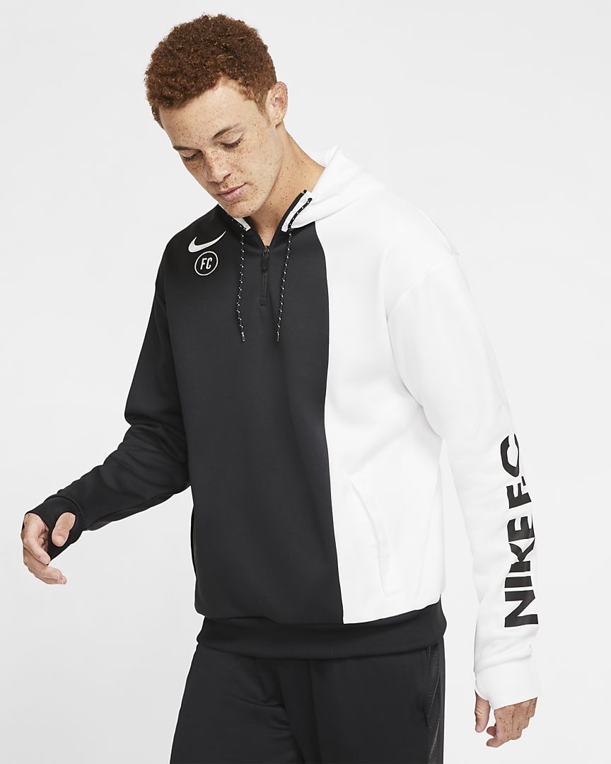 Nike fc hoodie white on sale