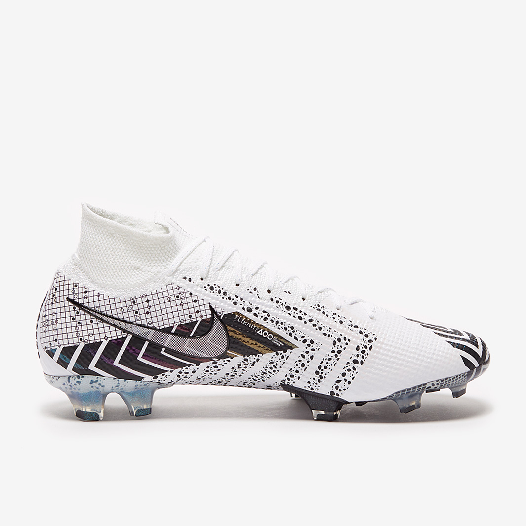 Nike Mercurial Superfly 7 Elite MDS FG White Black