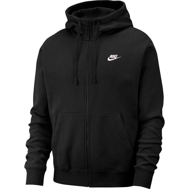 Nike Club Full Zip Hoodie BV2645 010 2XL BV2645 010 Nike