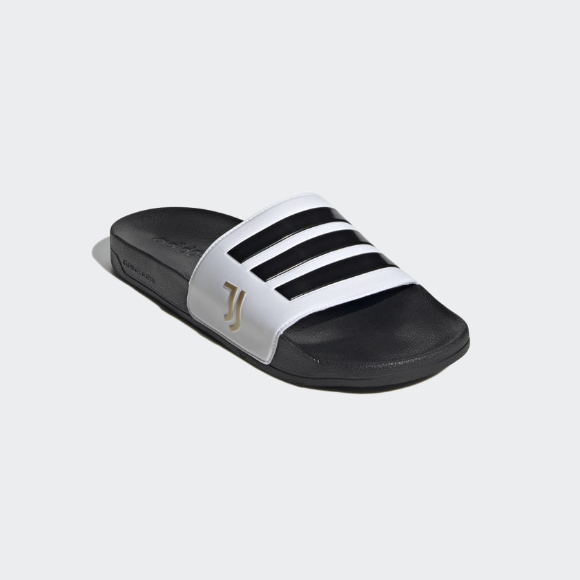 Adidas adilette white gold hotsell