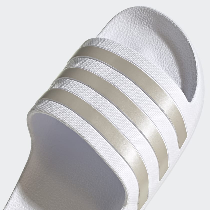 Adilette aqua sale white