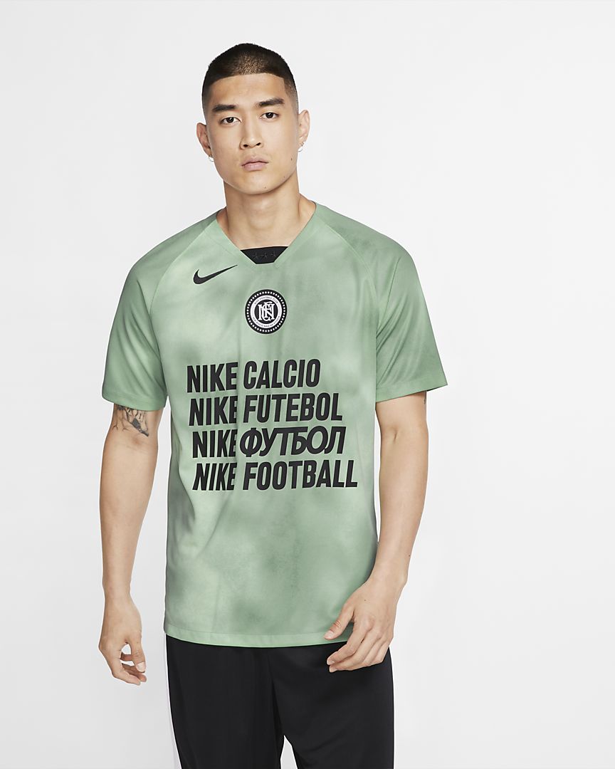 Green nike 2025 football shirt